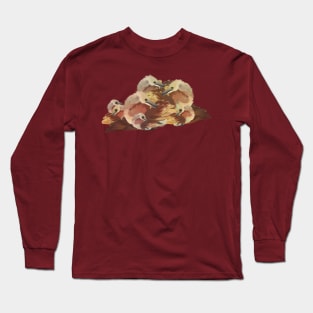 Velociraptor nest sticker hurts and stickers Long Sleeve T-Shirt